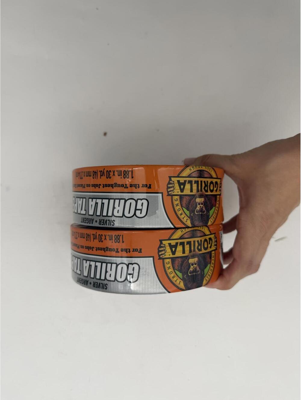 Gorilla Heavy Duty Black Duct Tape Set of 2